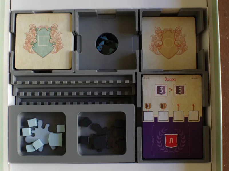 Blazon board game insert
