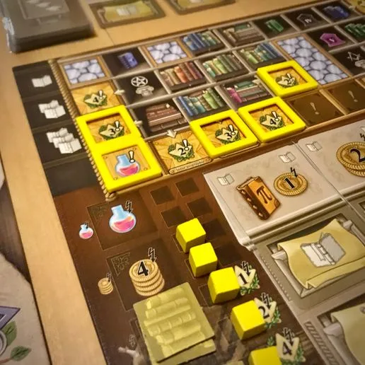 Newton Board Game- Round End Markers