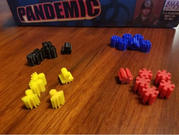 Pandemic Disease Pieces