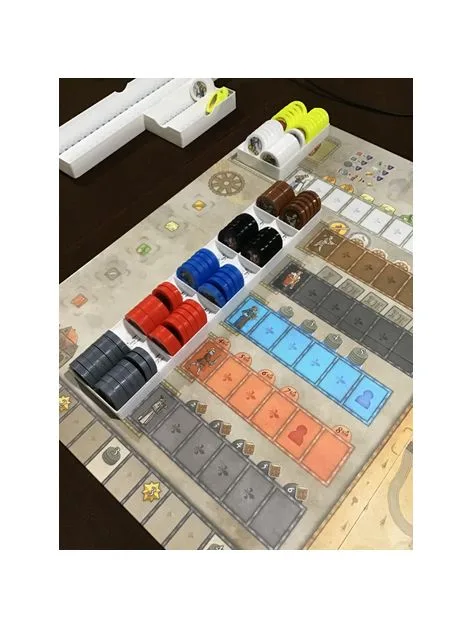 Orleans Board Game Worker Trays