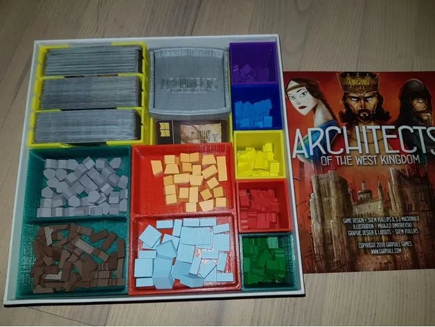 Architects of the West Kingdom - Insert for small printers
