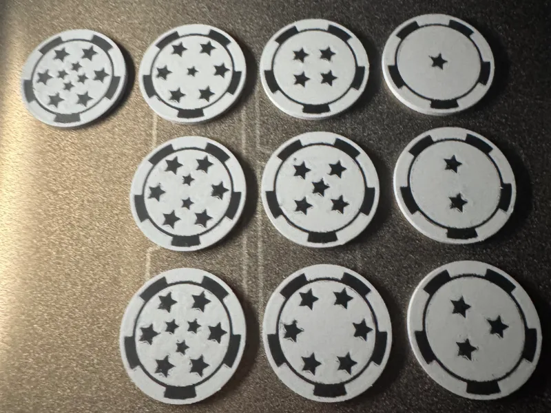 The Gang Chips : Level from 1-6, Players from 1-10