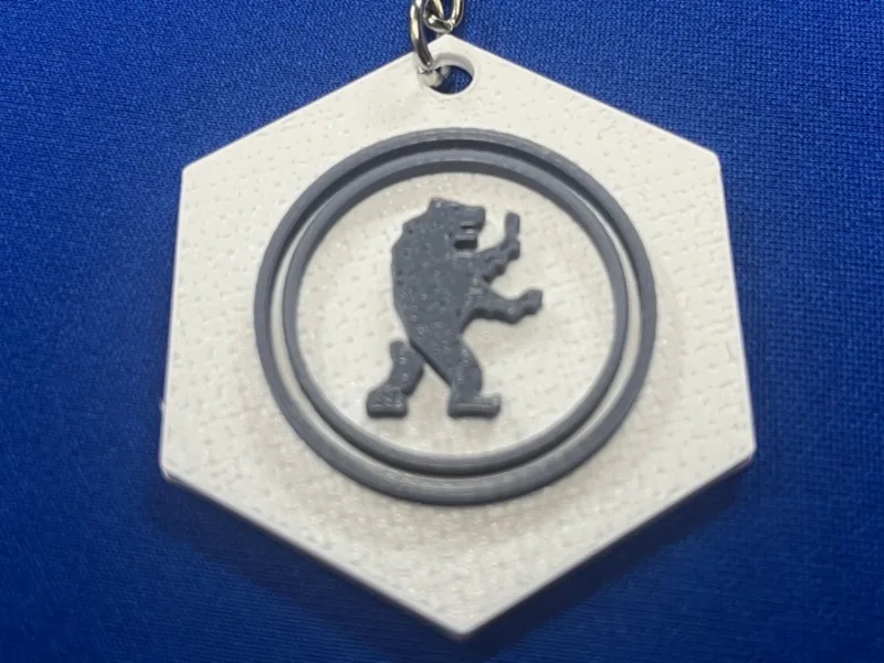 Scythe Keychain - Polonia Faction