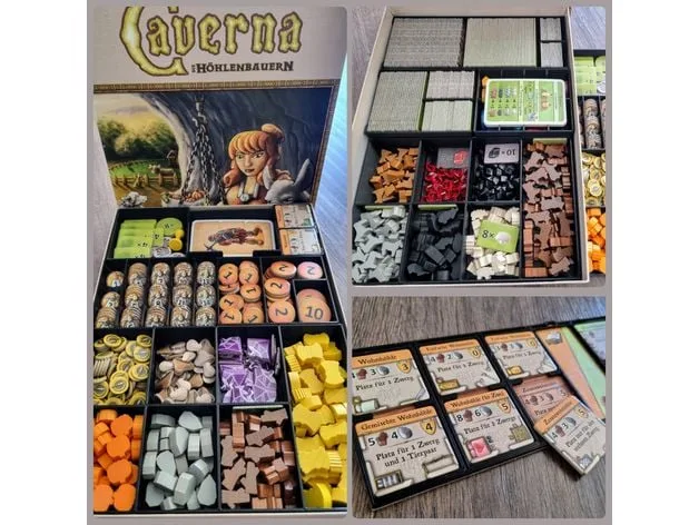 Caverna - Organizer (incl. Forgotten Folk expansion)