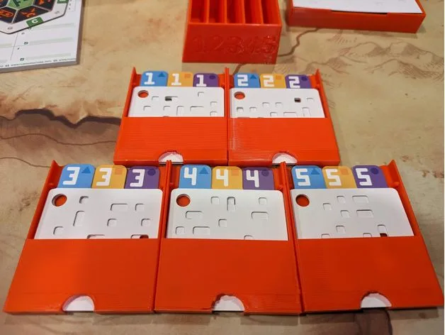 Turing Machine Board Game insert - sleeved cards and quick setup/teardown