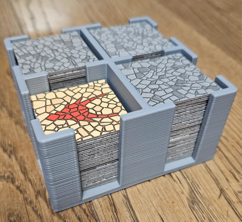 Simple Carcassonne Tile Dispenser