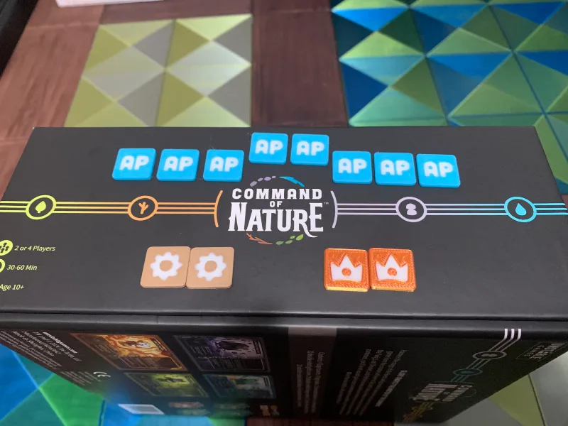 Command of Nature alternate player count tokens
