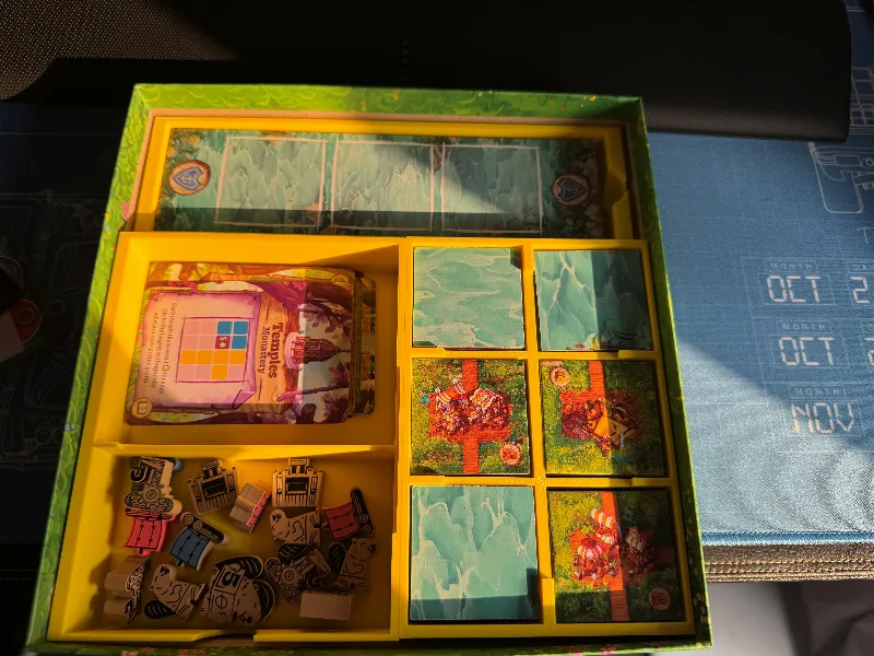 Timber Town board game insert