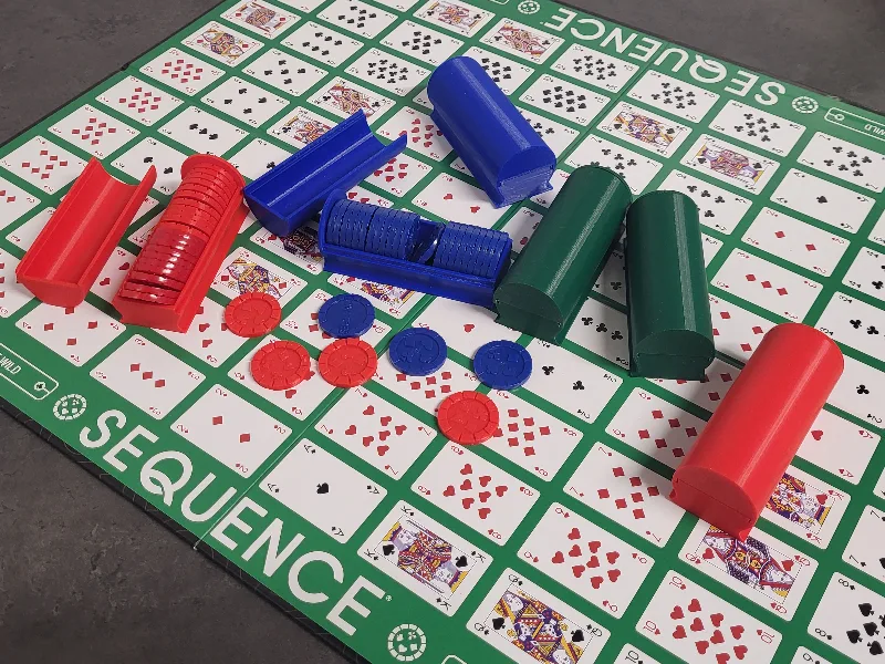 Sequence chip holder and chips