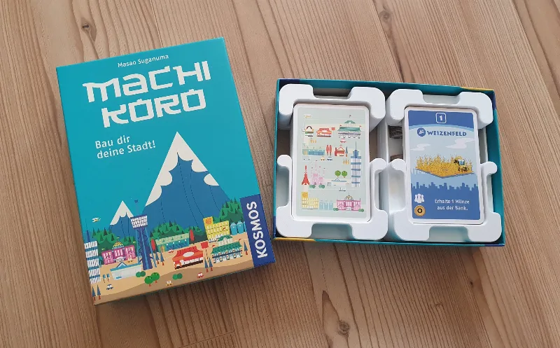 Machi Koro Inlay / Insert / Cardtrays / Cointray