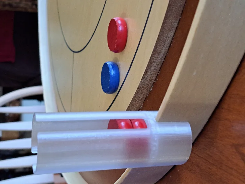 Crokinole 20 Point Disk Holder for boards with 5 mm Edging