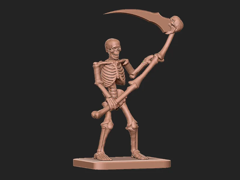 Skeleton tribute to HeroQuest