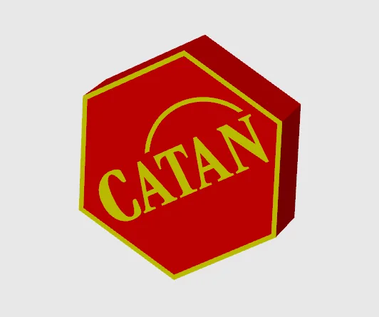 Catan Game Pieces Holder - Remodeled