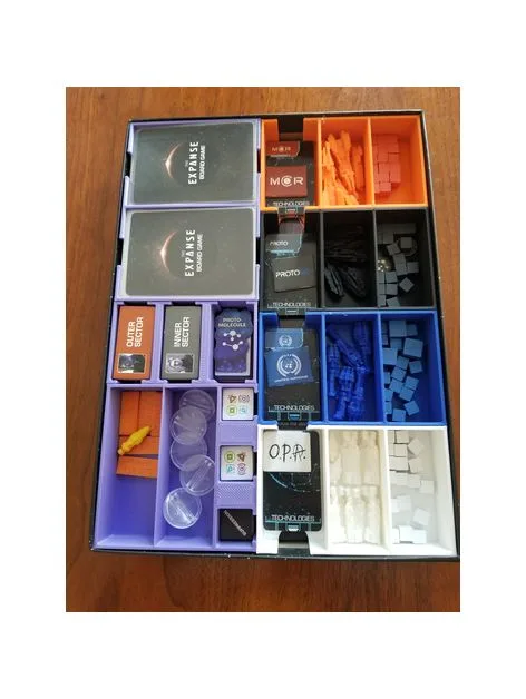 The Expanse Board Game Box Insert