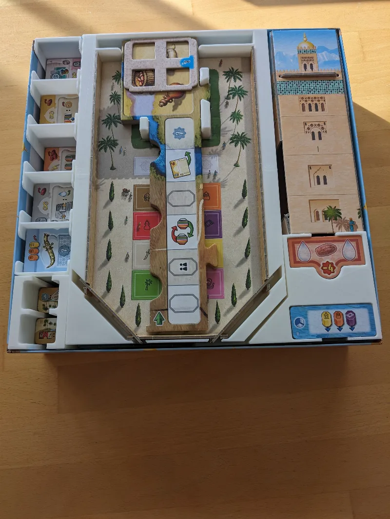 Marrakesh board game insert (Essential Edition)