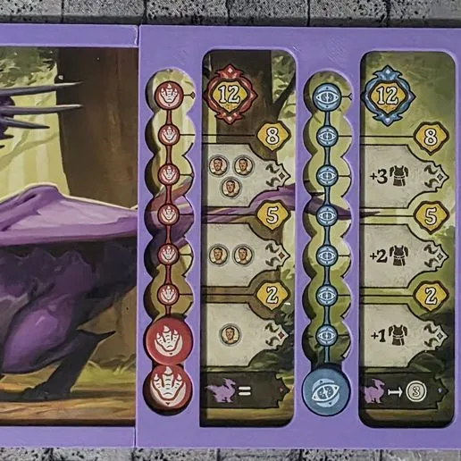 Insert for Emberheart plus Player Board Overlays