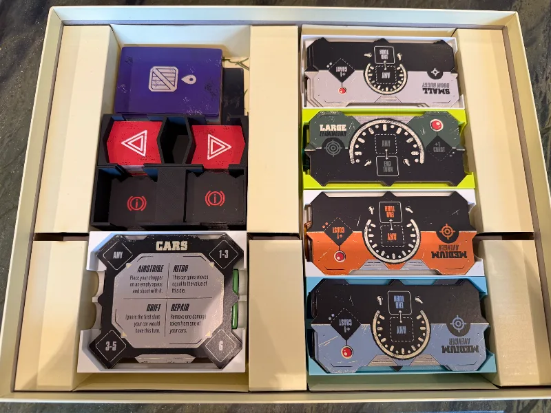 Thunder Road Vendetta Base Game Trays
