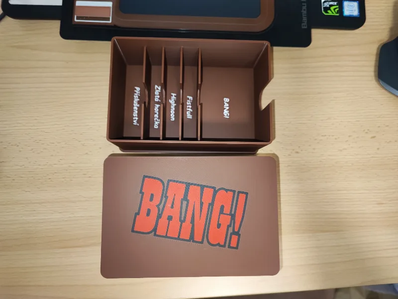 card game BANG! - box