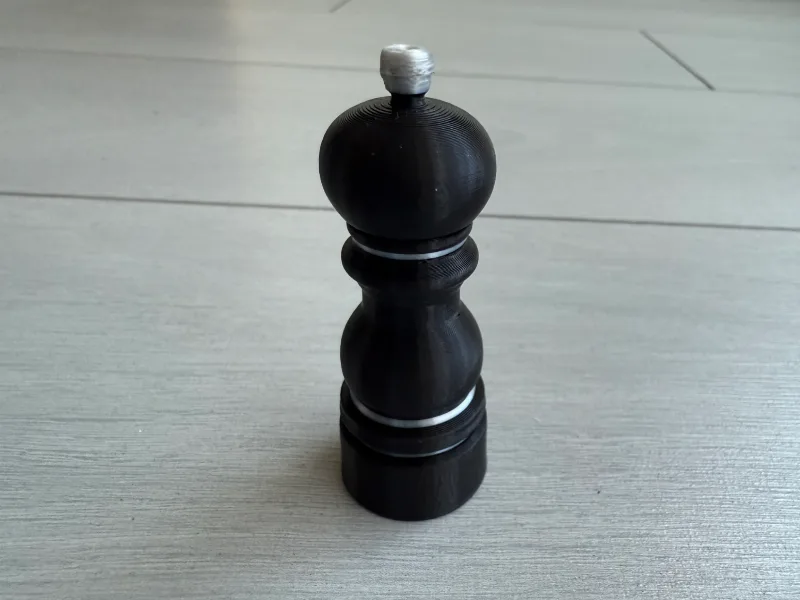 Round marker for critter kitchen, peppermill