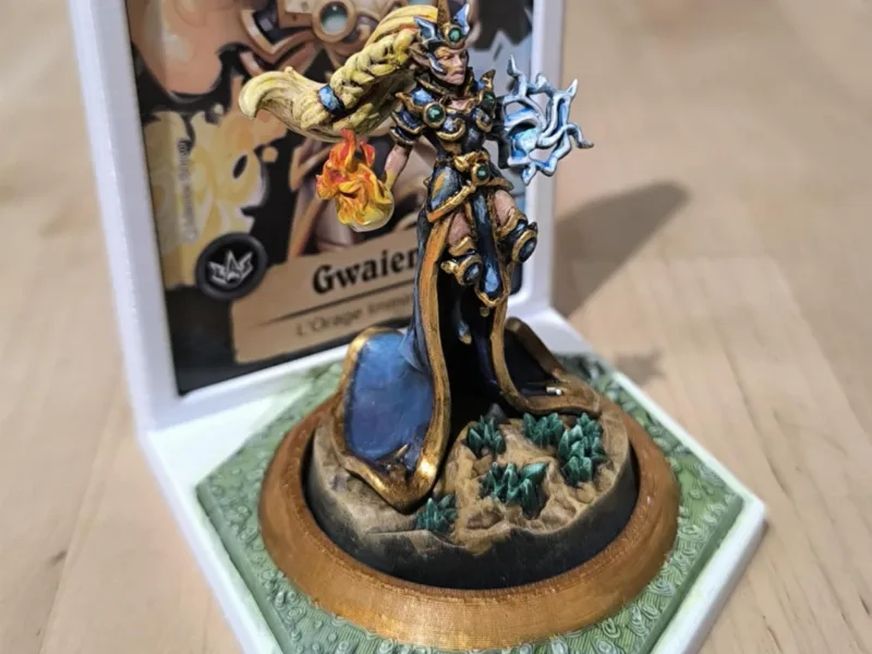 Super Fantasy Brawl Socle Champion Stone/Grass