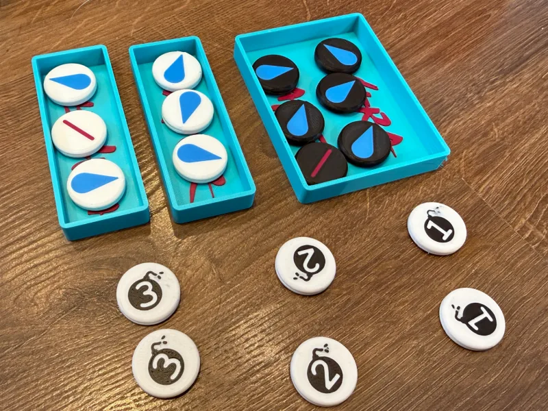 Radlands Water and Event tokens (weighted option)