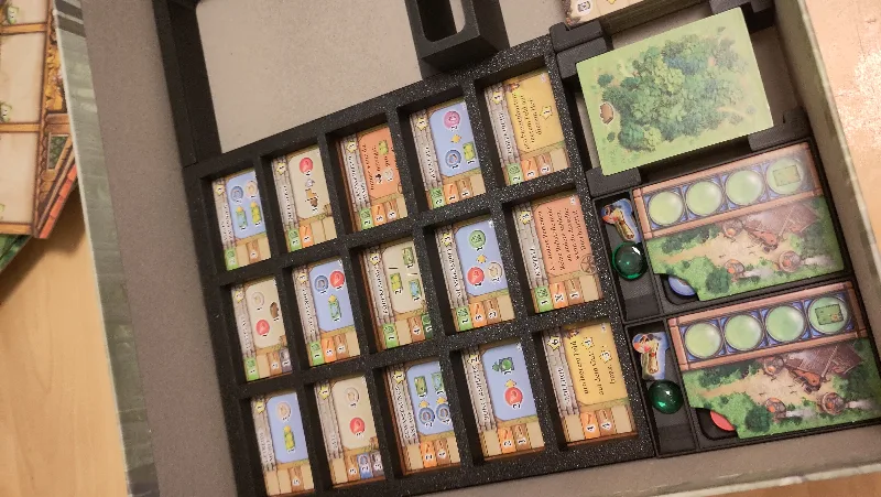 Black Forest - Organizer / Insert with grid for the buildings