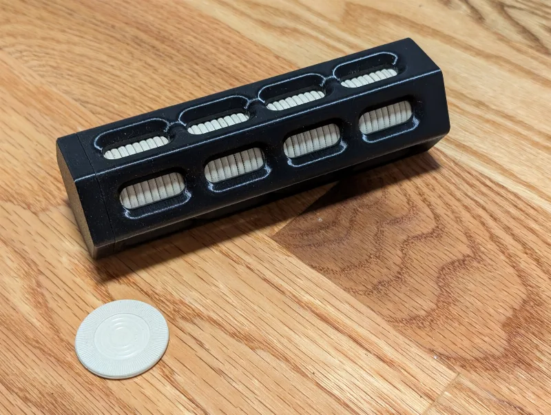 Poker Chip Tube