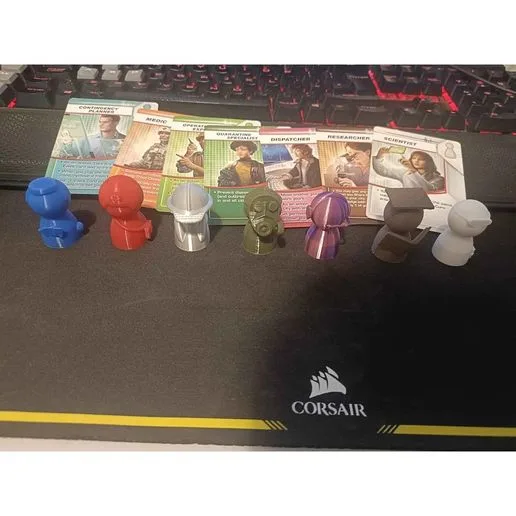Characters for Pandemic board game