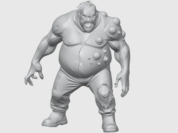 Toxic Fatties Normale - Miniature Zombicide (40mm)