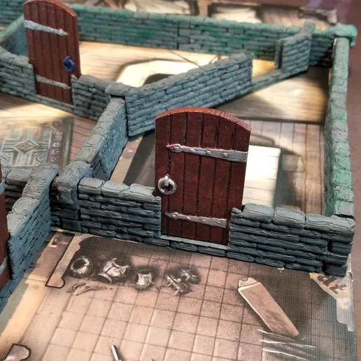Murs pour zombicide Black Plague (Black Plague walls)