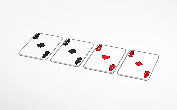 Poker card