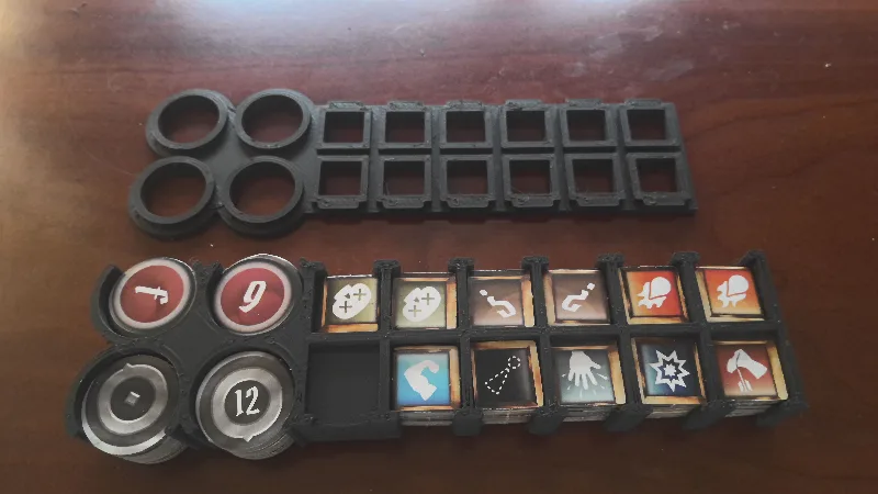 Gloomhaven Conditions and Map Aid Organizer
