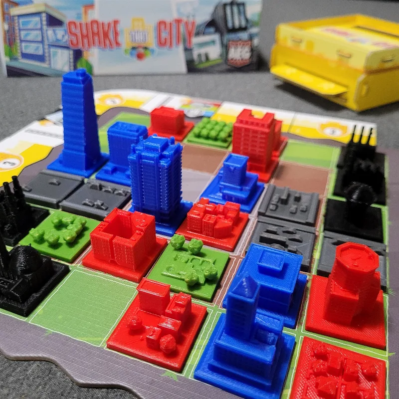 Shake That City 3D buildings