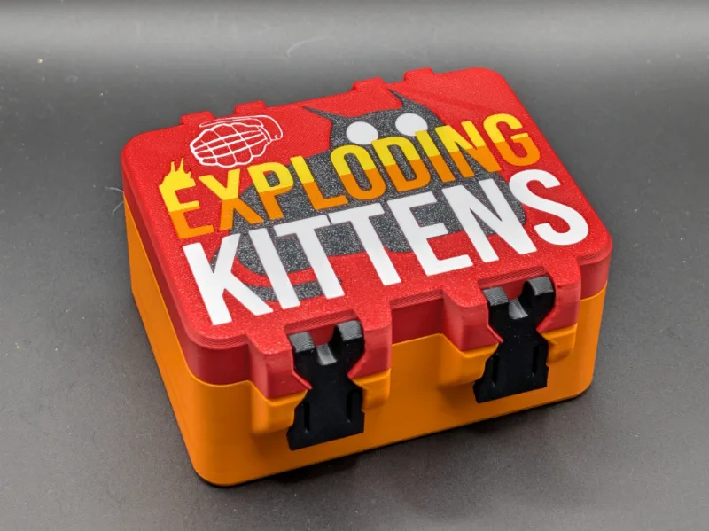 Exploding Kittens Card Box - SnapLock