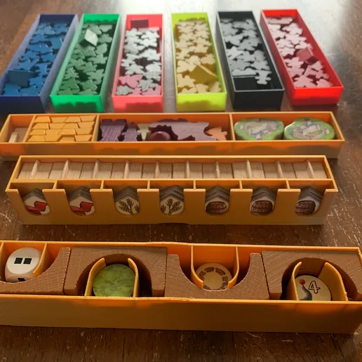 Carcassonne - Inserts - 2 complete games + Extensions
