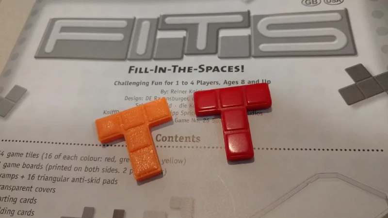 FITS game piece replacement