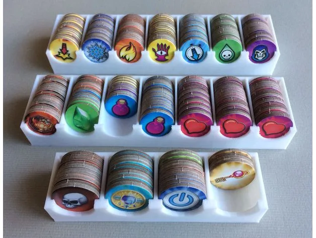 Token Trays for Super Dungeon Explore