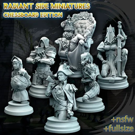 RADIANT SIDE(Commercial set).75mm+nsfw&base&chess format