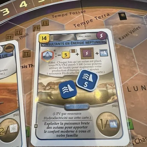 Terraforming mars resource token