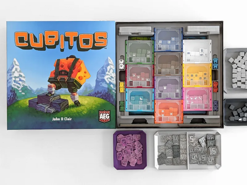 Cubitos w/Expansion + GeekUp - Organizer Insert