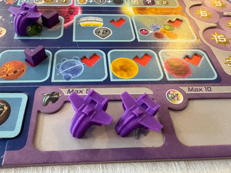 Federation boardgame - Spaceships token