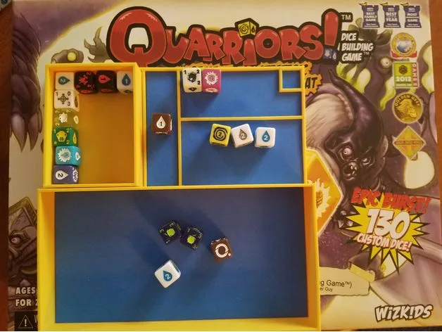 Quarriors Dice Tray and Mat