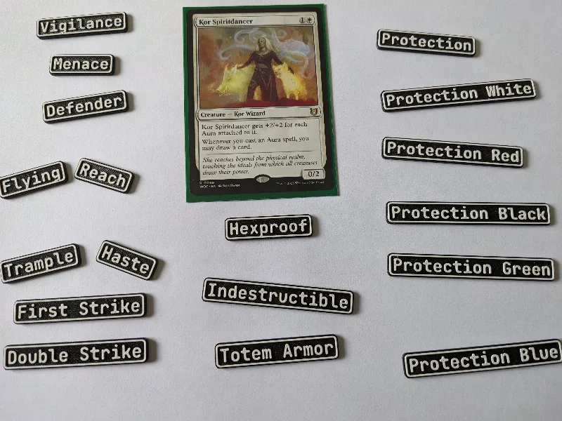 MTG Keyword Ability Tokens (Magic The Gathering)