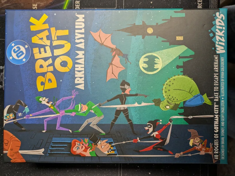 DC Breakout Arkham Asylum Insert