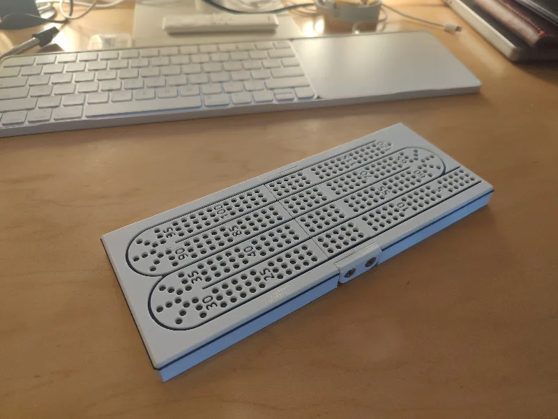 Folding Travel Cribbage Board Remix for Small Printers