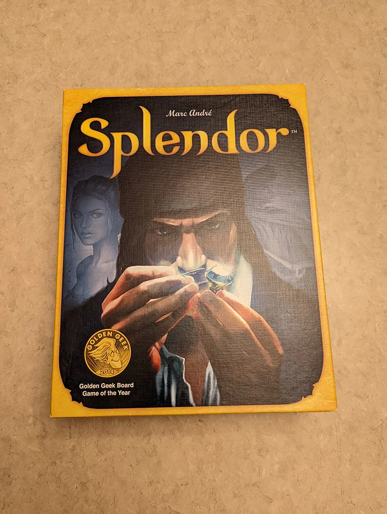 Splendor Game Box Insert