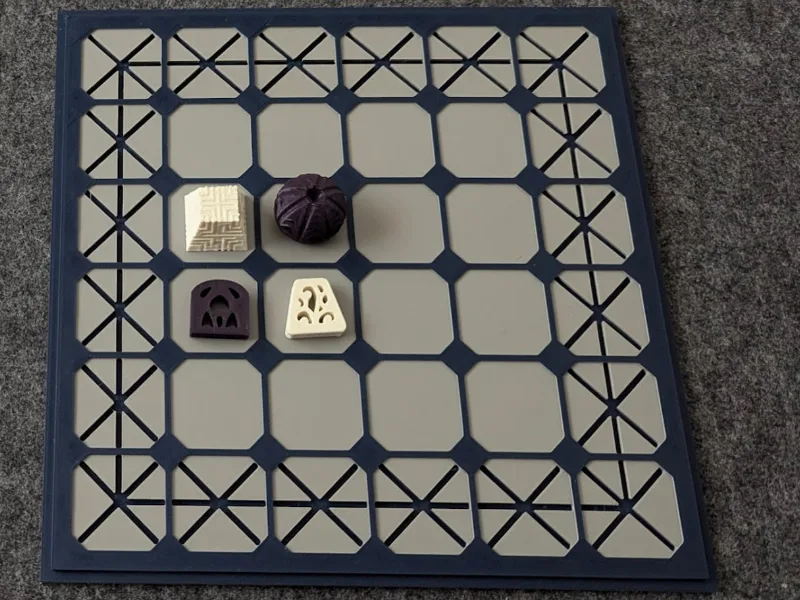 Tak game set with 6x6 board & box