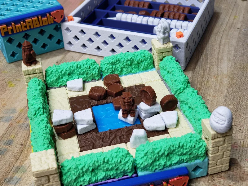 Tak PrintABlok - A Beautiful Strategy Board Game