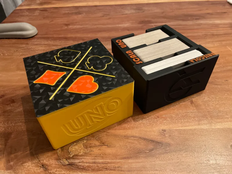 Card Box for Uno Poker Briscola Scopa Scala