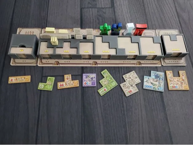 World Wonders Board Game - Tile Tray